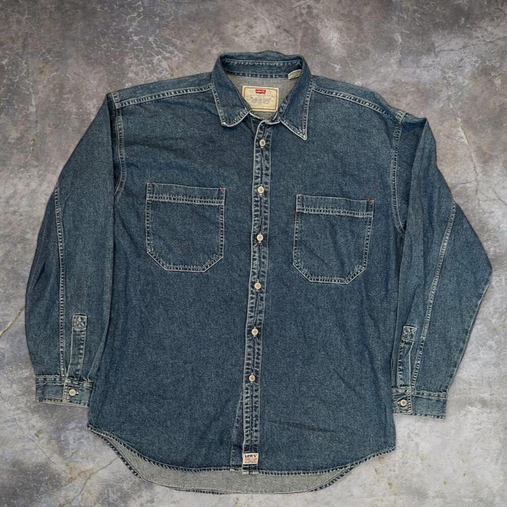 Levis vintage denim work shirt